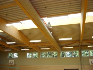 2-Feld-Sporthalle GS Milda