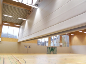 2-Feld-Sporthalle CMS